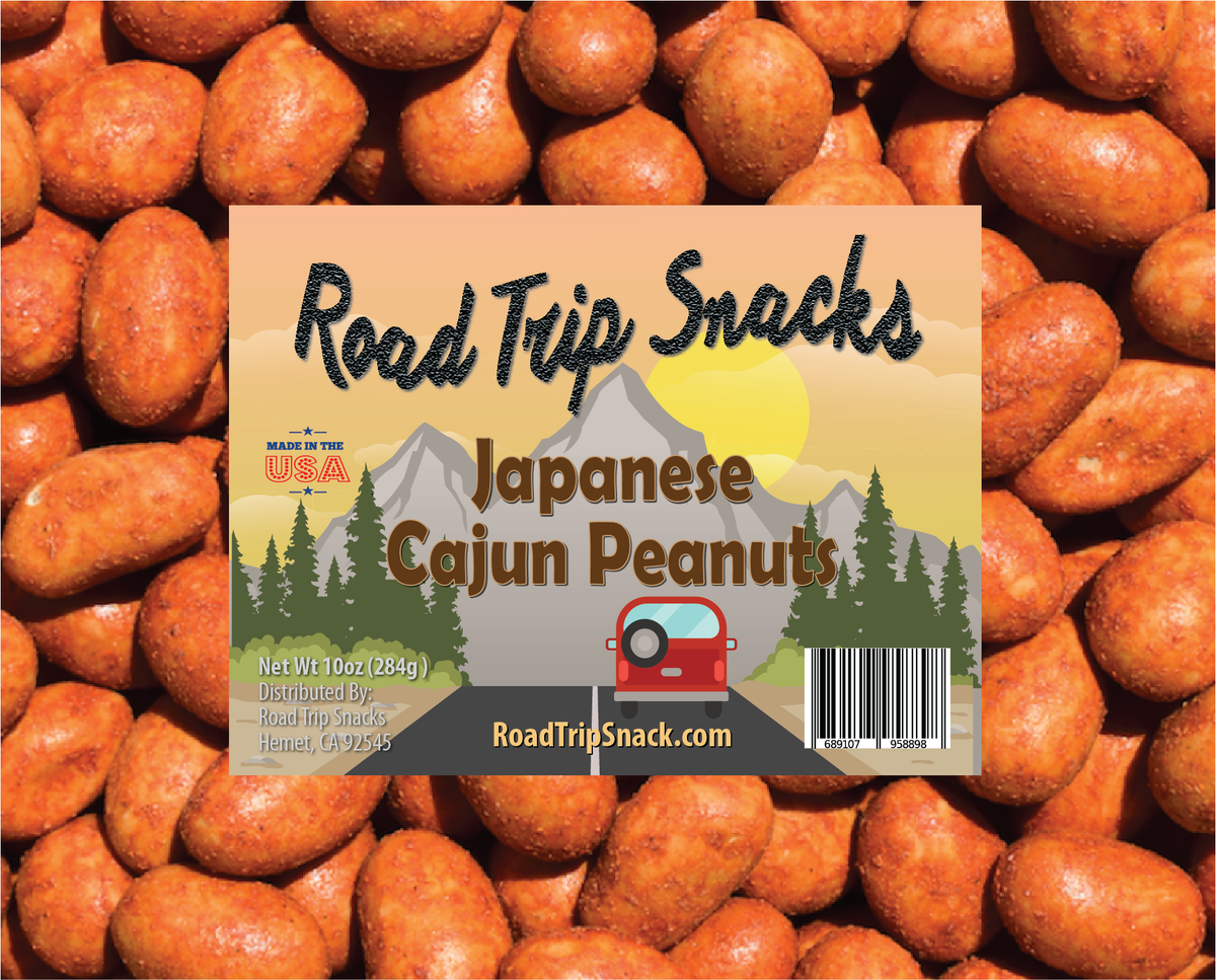 Japanese Cajun Peanuts - 10 oz