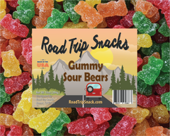 Gummy Sour Bears - 10 oz